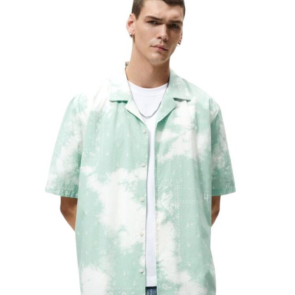 ZARA SHIRT WITH PAISLEY PRINT NATURAL COLOR | 6085/424/982